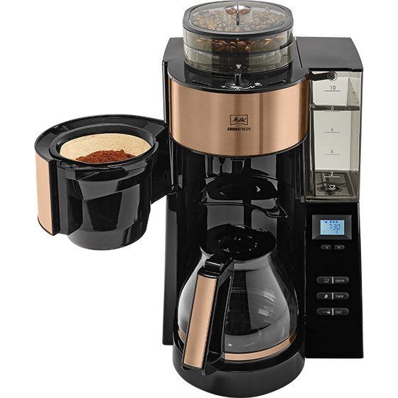 Крапельна кавоварка Melitta Aroma Fresh RWT 1021-04 - мідь 287383 фото