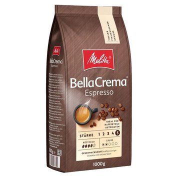 Кава в зернах Melitta Bella Crema Espresso 1 кг (замовлення від 1 ящика 8 кг) 700056 фото