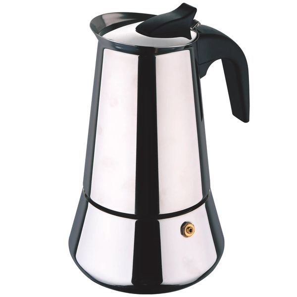 Кавоварка гейзерна Bergner Barista 9 чашок (BG-2896-MM) 6924691331479 фото