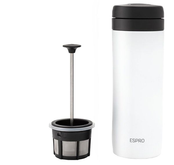 Френч-прес Espro Travel Coffee Press 300 мл white 290205 фото