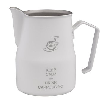 Пітчер Motta Europa "Keep calm and drink cappucino" 750 мл білий 8724/75 фото