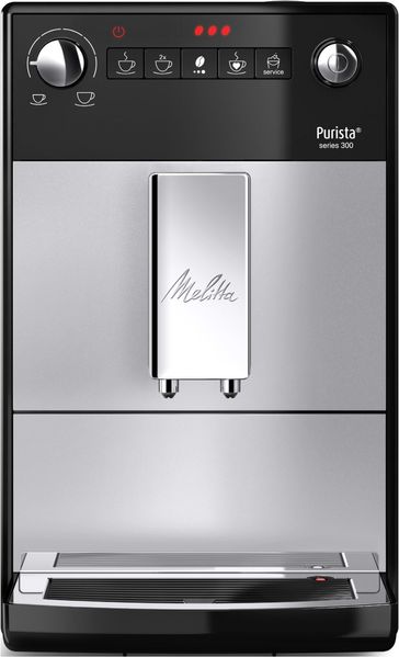 Кавомашина Melitta Purista F23/0-101 - срібно-чорна 287373 фото